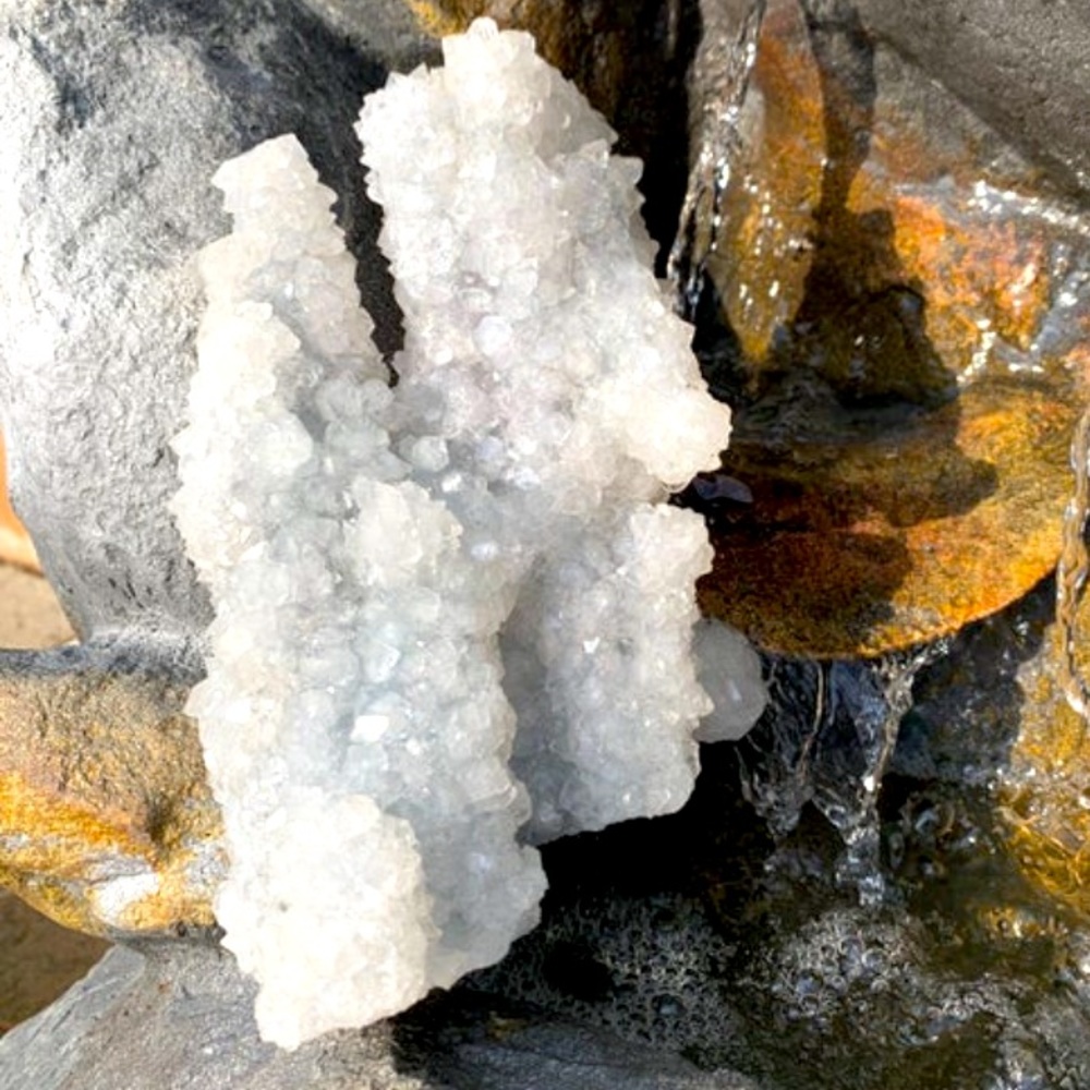 Large Apophyllite Crystal Stalactite towers